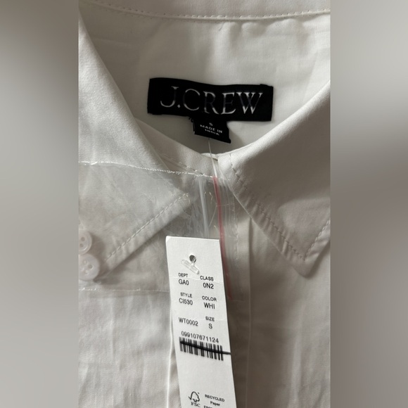 J.Crew Étienne oversized shirt in lightweight oxford - Picture 7 of 7